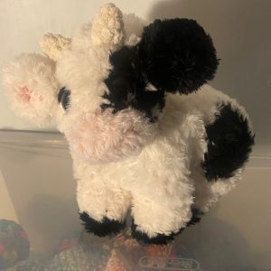 Fluffy BakedBean Cow